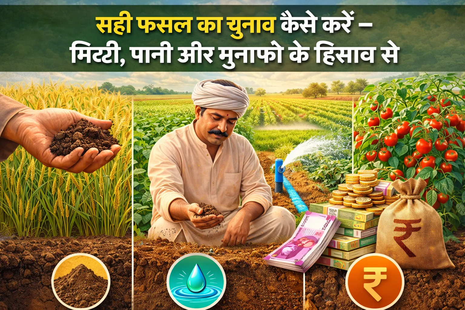 सही फसल का चुनाव कैसे करें